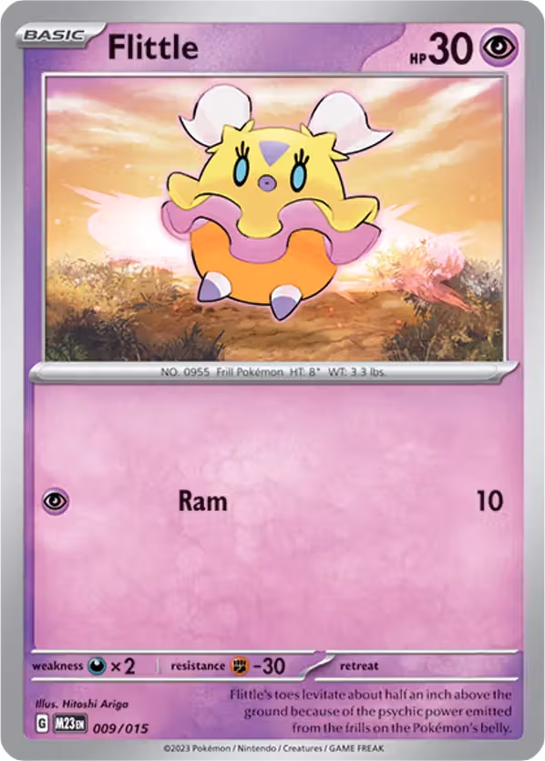 Flittle 9/15 Pokemon card