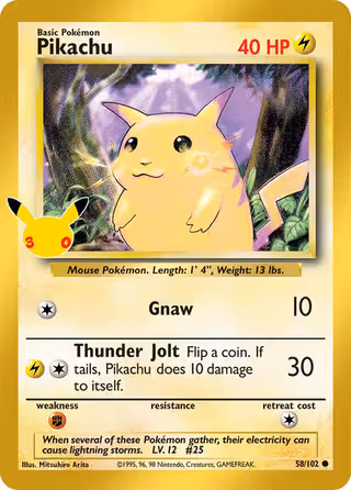Pikachu 014 Pokemon card