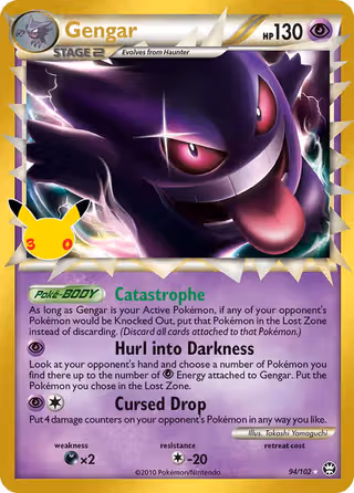 Gengar 018 Pokemon card