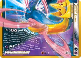 Darkrai & Cresselia LEGEND 020 Pokemon card