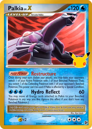Palkia 022 Pokemon card