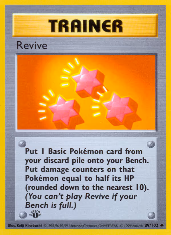 Revive 89/102 Pokemon card