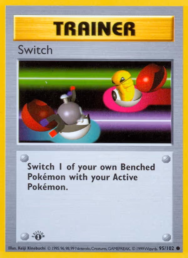 Switch 95/102 Pokemon card