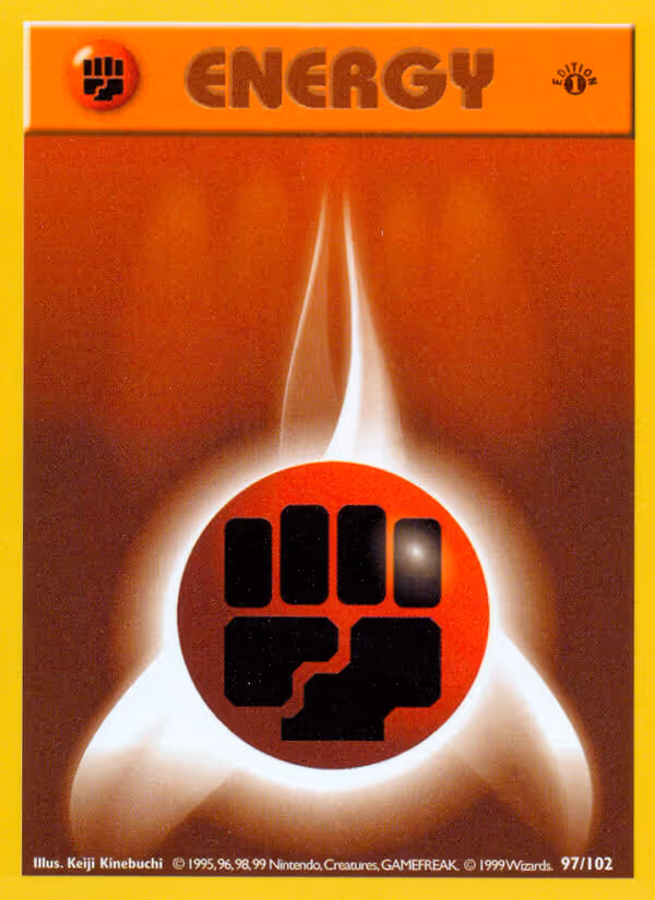 Fighting Energy 97/102 Pokemon card