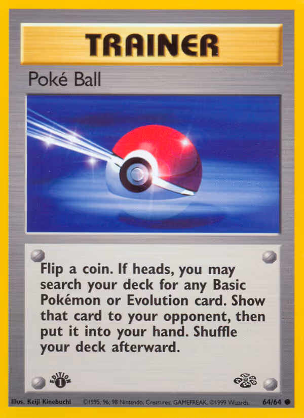 Poké Ball 64/64 Pokemon card