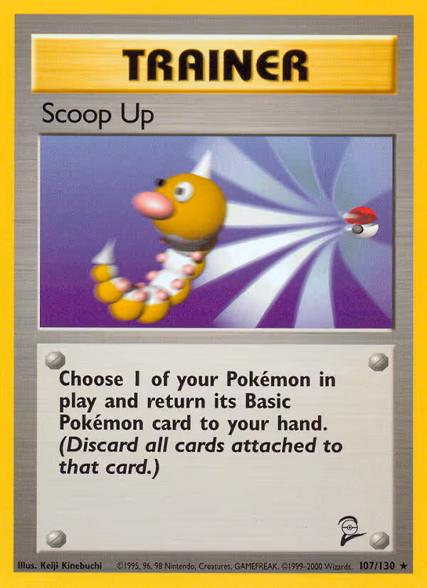 Scoop Up 107/130 Pokemon card