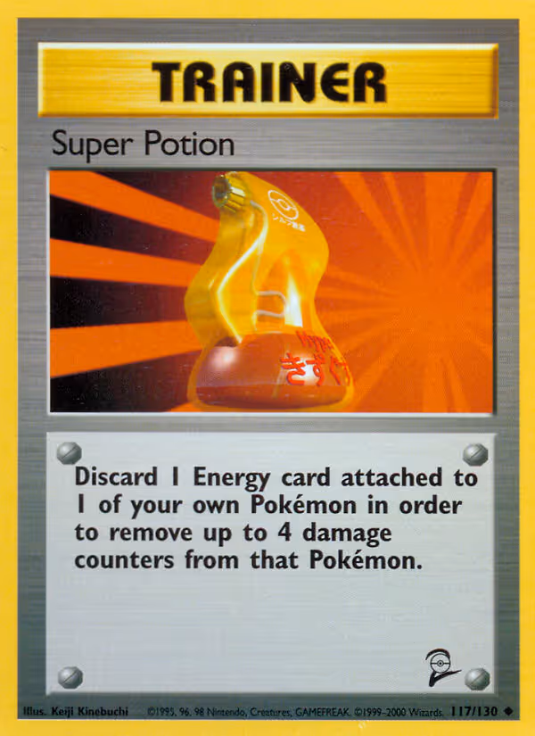 Super Potion 117/130 Pokemon card