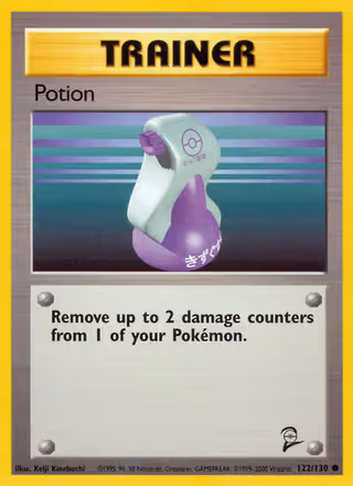 Potion 122/130 Pokemon card