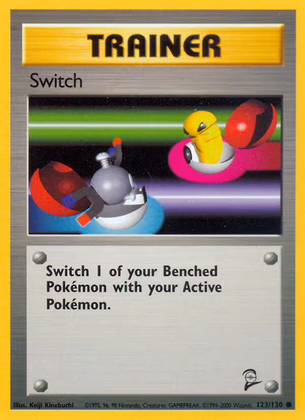 Switch 123/130 Pokemon card