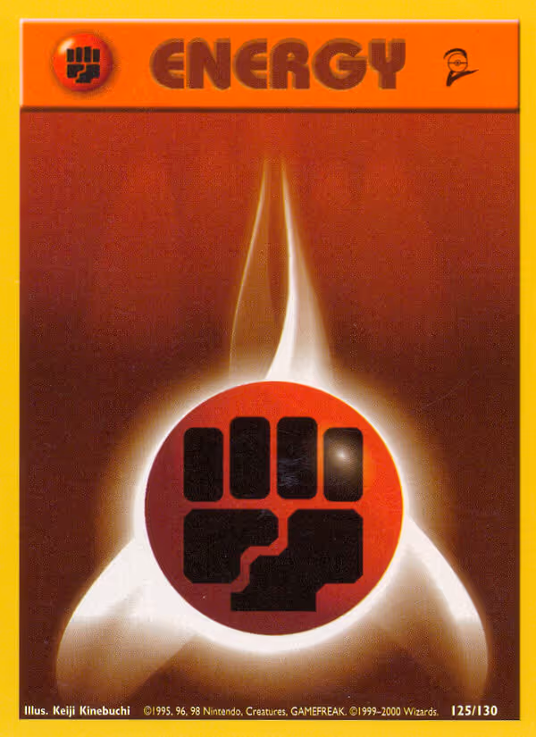 Fighting Energy 125/130 Pokemon card