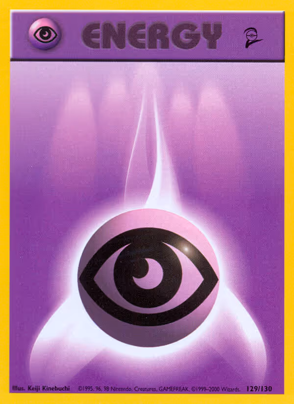 Psychic Energy 129/130 Pokemon card