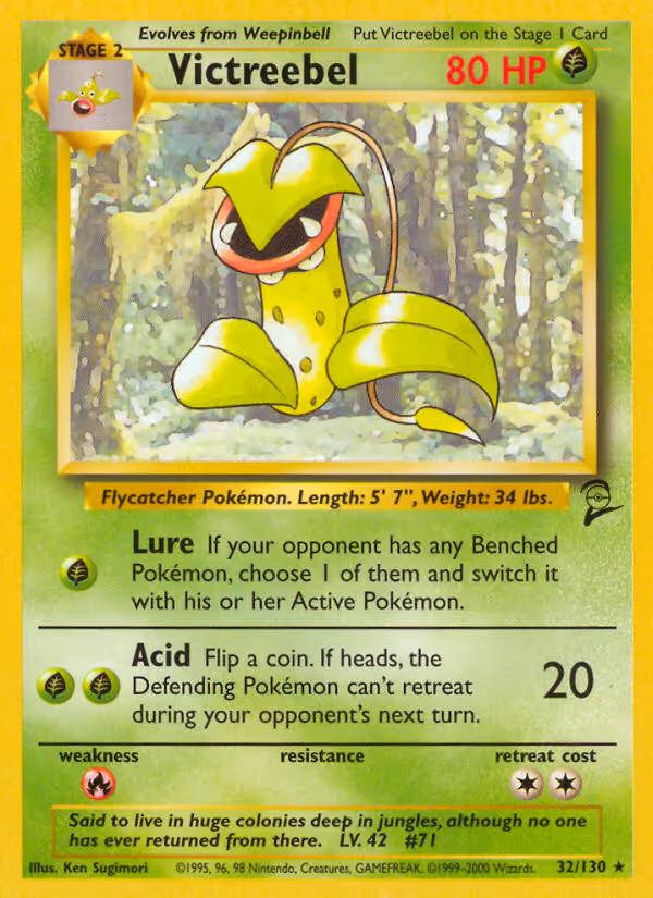 Victreebel 32/130 Pokemon card