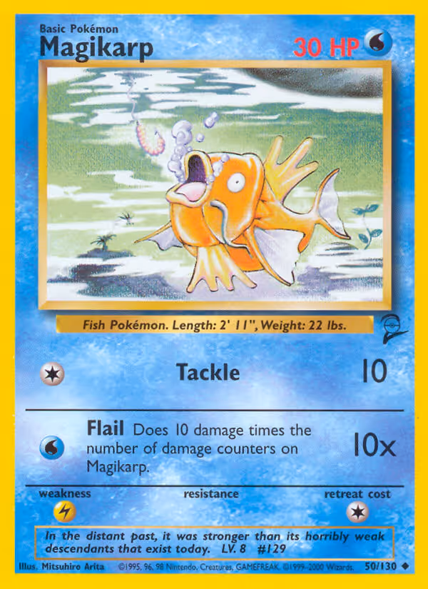 Magikarp 50/130 Pokemon card