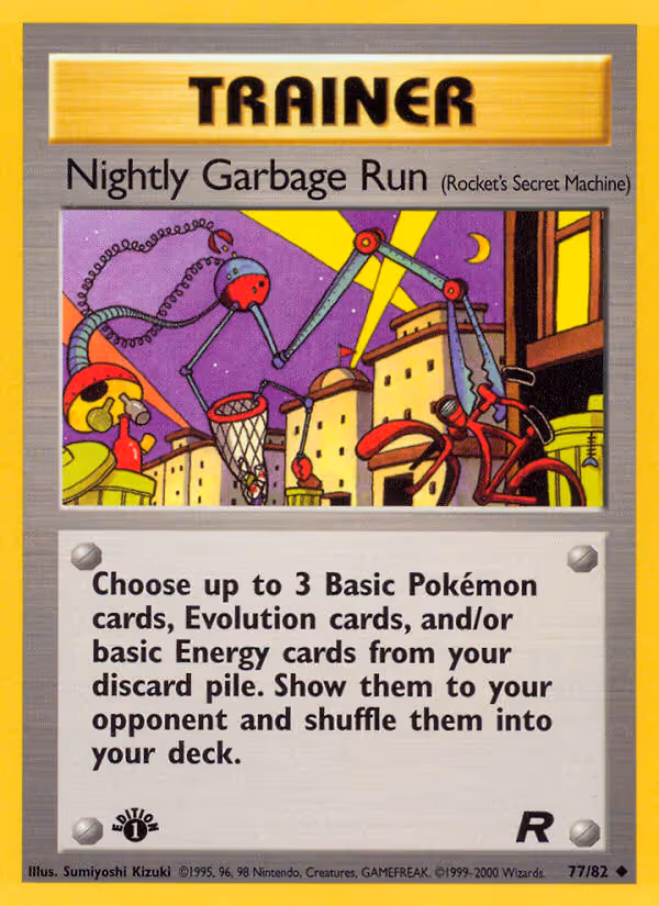 Nightly Garbage Run 77/82 Pokemon card
