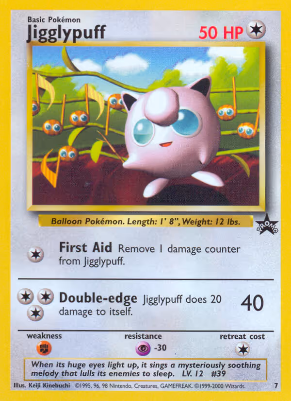 Jigglypuff 7/53 Pokemon card