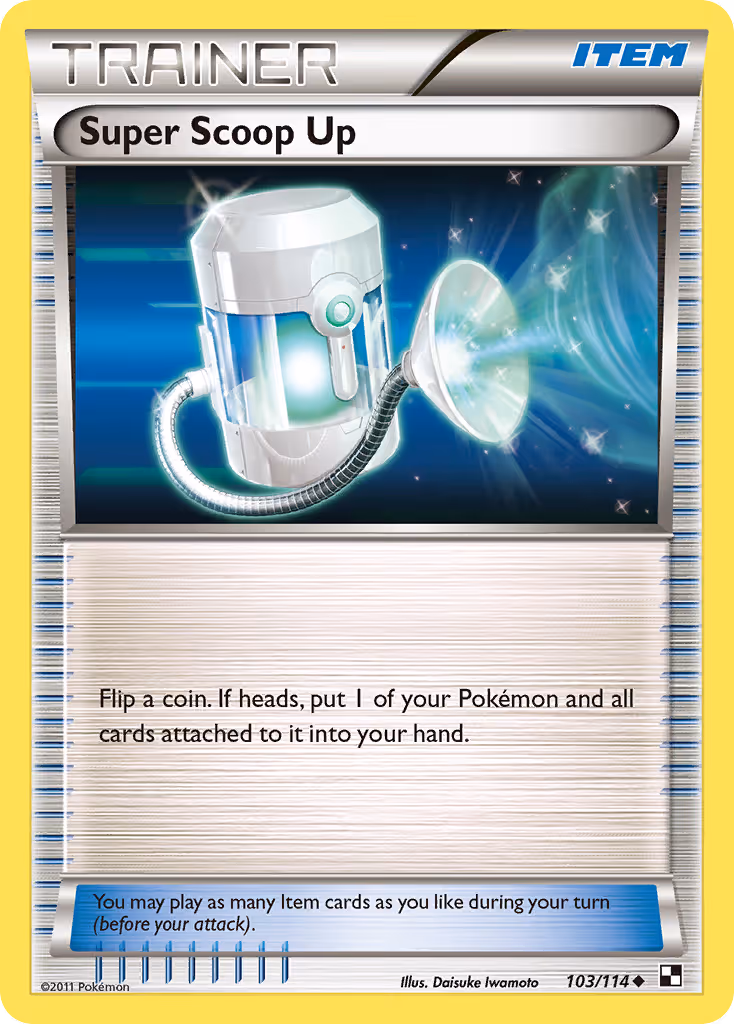 Super Scoop Up 103/114 Pokemon card