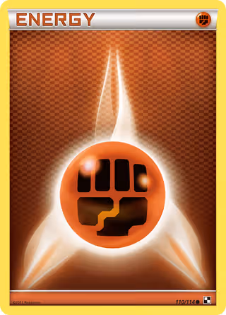 Fighting Energy 110/114 Pokemon card