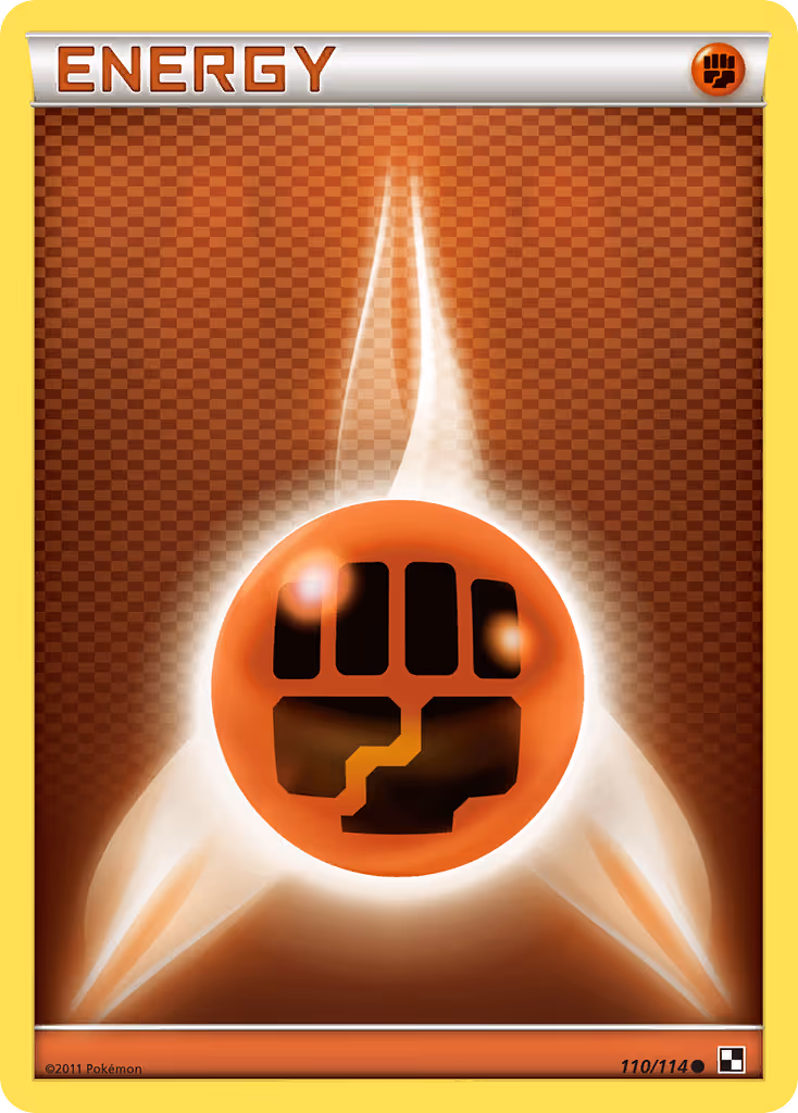 Fighting Energy 110/114 Pokemon card