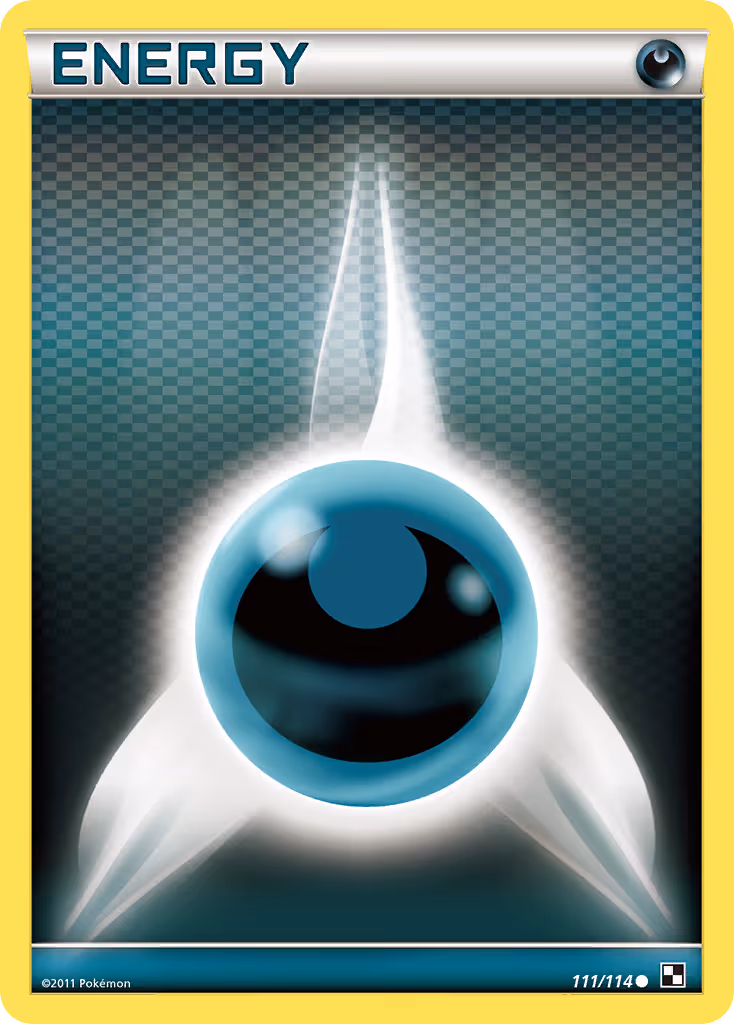 Darkness Energy 111/114 Pokemon card
