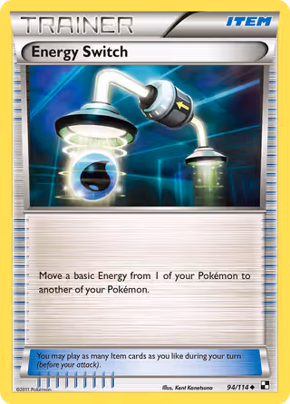 Energy Switch 94/114 Pokemon card