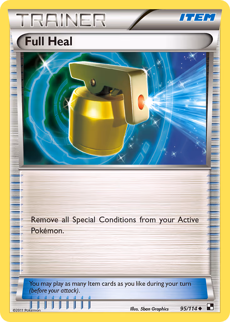 Full Heal 95/114 Pokemon card