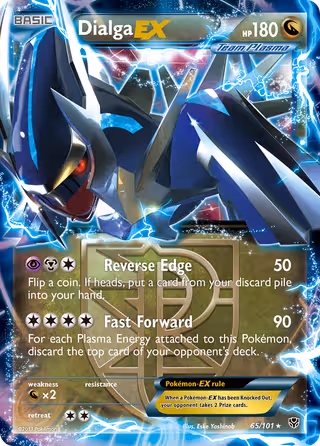 Dialga-EX 65/101 Pokemon card