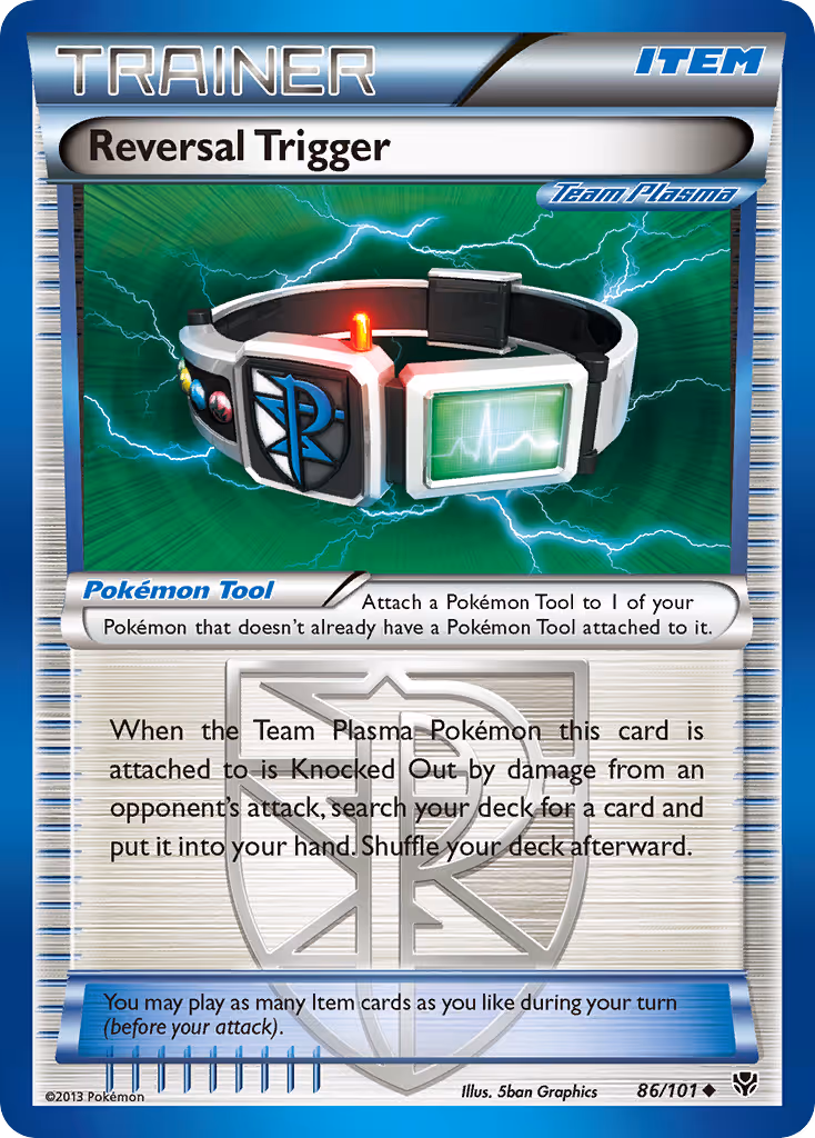 Reversal Trigger 86/101 Pokemon card
