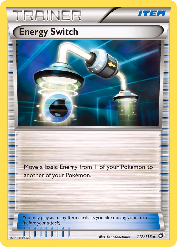 Energy Switch 112/113 Pokemon card