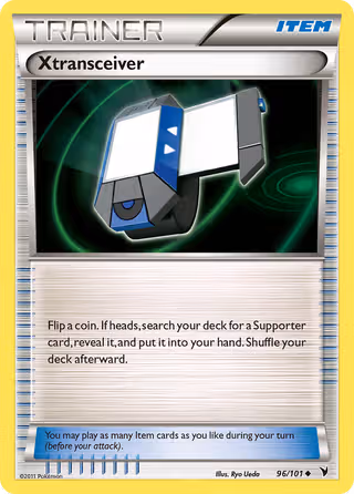 Xtransceiver 96/101 Pokemon card