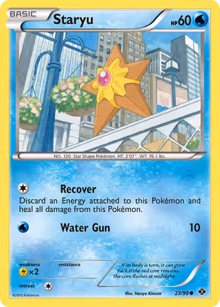 Staryu 23/99 Pokemon card