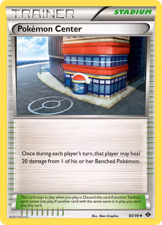 Pokémon Center 90/99 Pokemon card