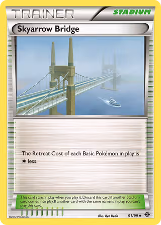 Skyarrow Bridge 91/99 Pokemon card