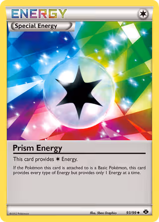 Prism Energy 93/99 Pokemon card
