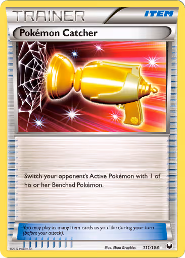 Pokémon Catcher 111/108 Pokemon card