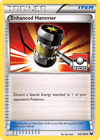 Enhanced Hammer 94/108 Pokemon card