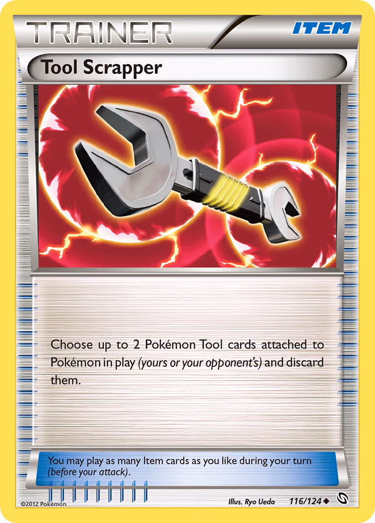 Tool Scrapper 116/124 Pokemon card