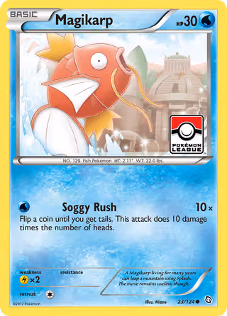 Magikarp 23/124 Pokemon card