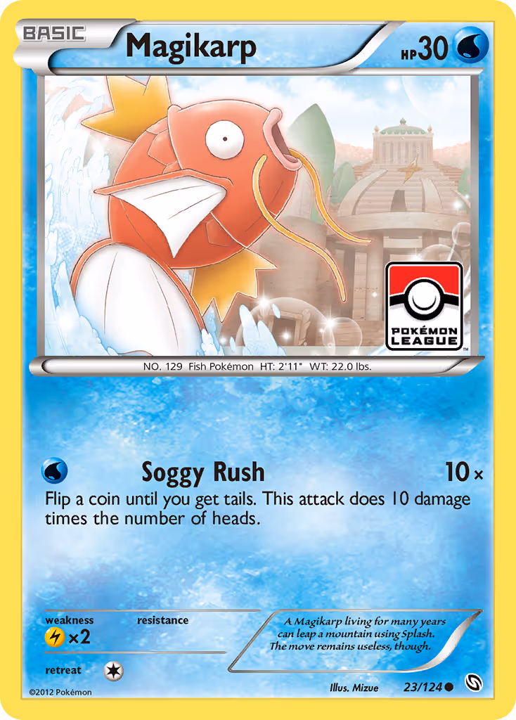 Magikarp 23/124 Pokemon card