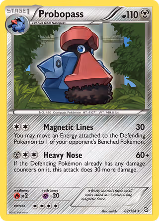 Probopass 82/124 Pokemon card