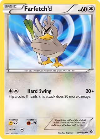 Farfetch’d 107/149 Pokemon card
