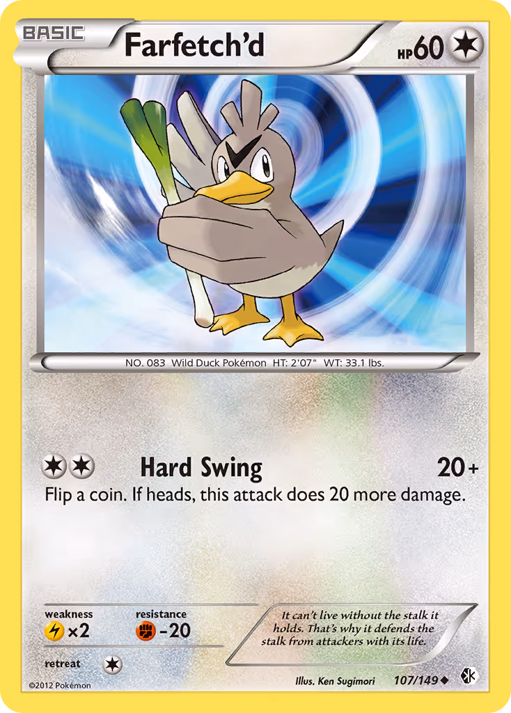 Farfetch’d 107/149 Pokemon card