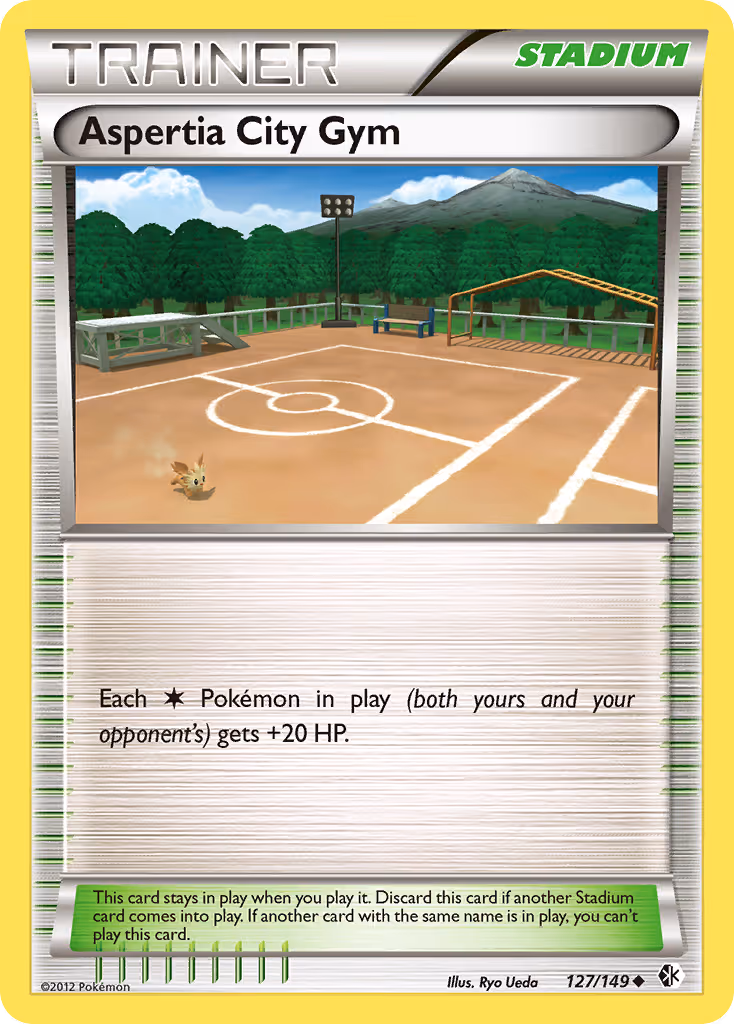 Aspertia City Gym 127/149 Pokemon card