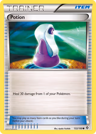 Potion 132/149 Pokemon card
