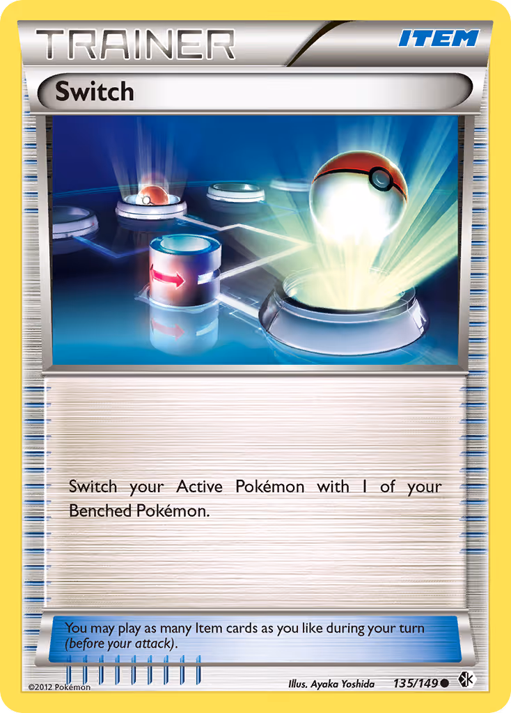 Switch 135/149 Pokemon card