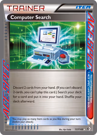 Computer Search 137/149 Pokemon card