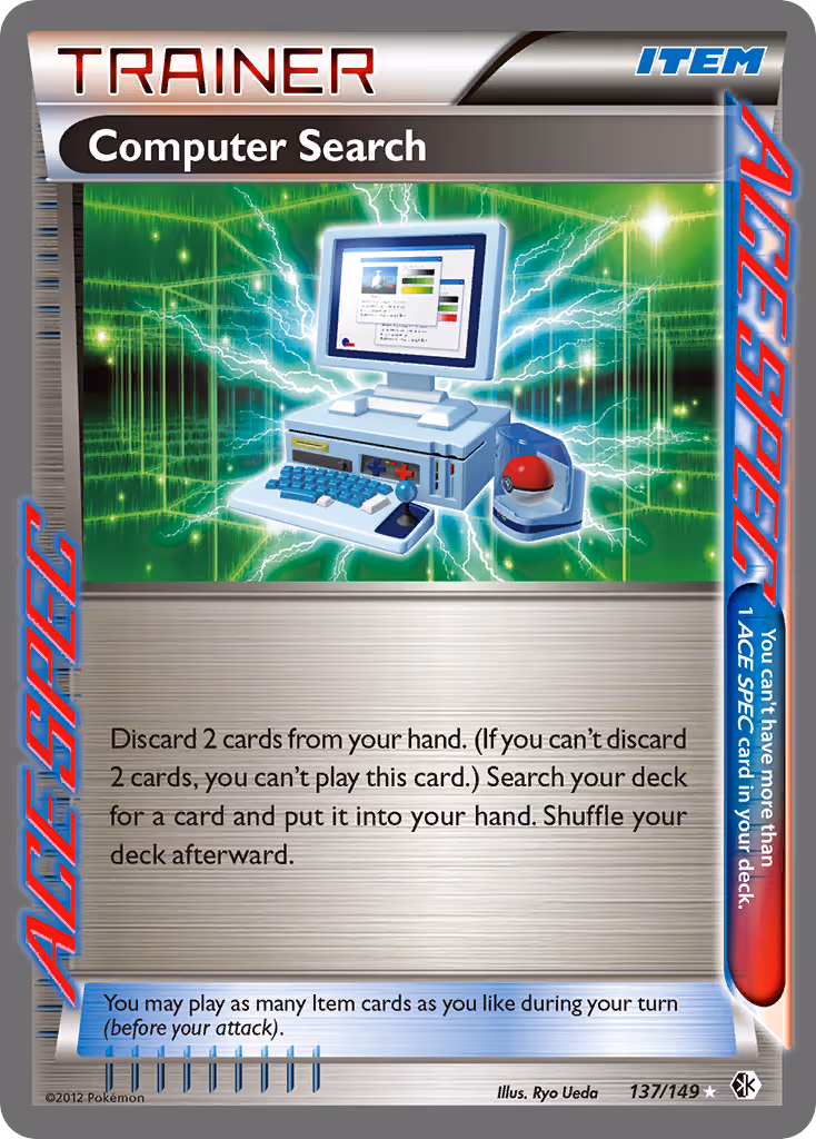Computer Search 137/149 Pokemon card