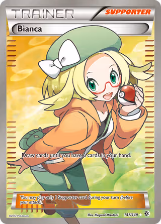 Bianca 147/149 Pokemon card
