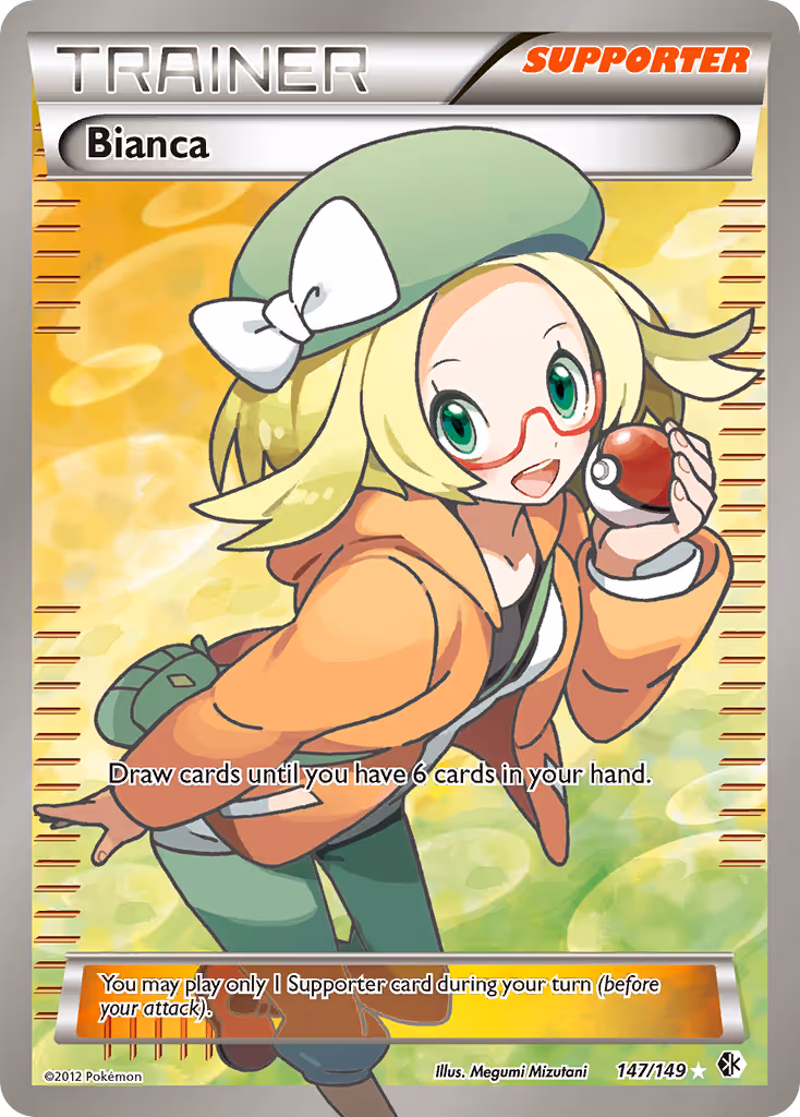 Bianca 147/149 Pokemon card