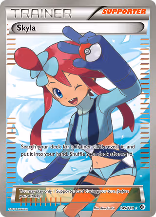 Skyla 149/149 Pokemon card
