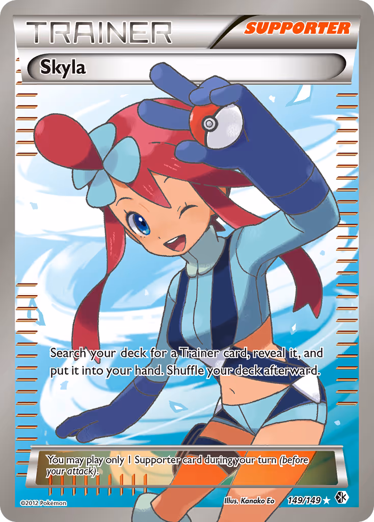 Skyla 149/149 Pokemon card